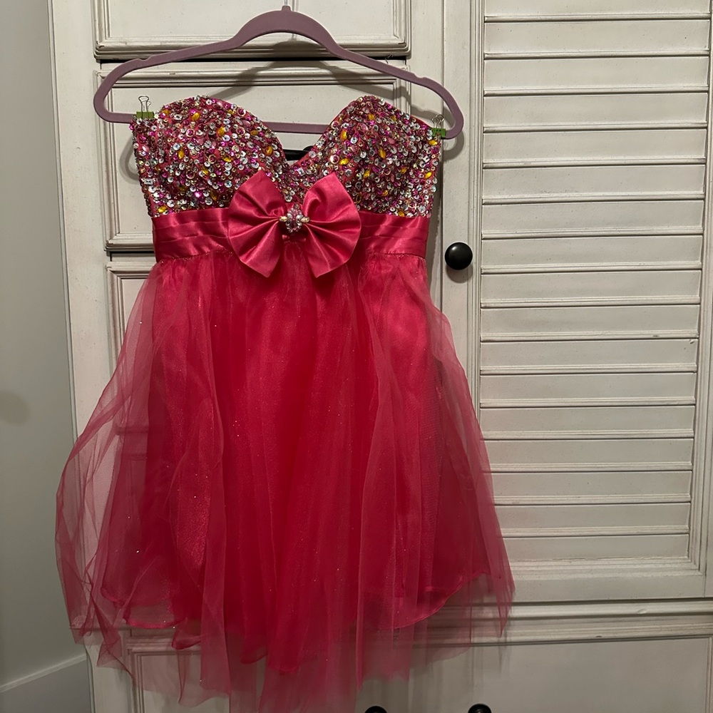 Strapless Prom Dress